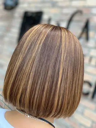 ミディアム カラー La CASTA  hair stylist club所属・大橋 祐介のヘアスタイル