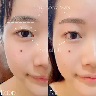 マツエク・マツパ アイブロウ 𝗠𝗔𝗬𝗨 🌙のマツエク・マツパデザイン