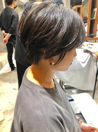 ショート ショート/ボブ /パーマ🌿柏原良亮のヘアスタイル