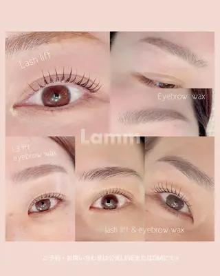 マツエク・マツパ Lamm所属・Lamm .のマツエク・マツパデザイン