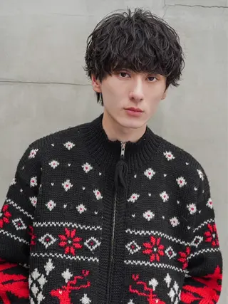 パーマ メンズ メンズヘアセンス宇田川交番前店所属・メンズ特化 /パーマ/大窪歩輝のヘアスタイル
