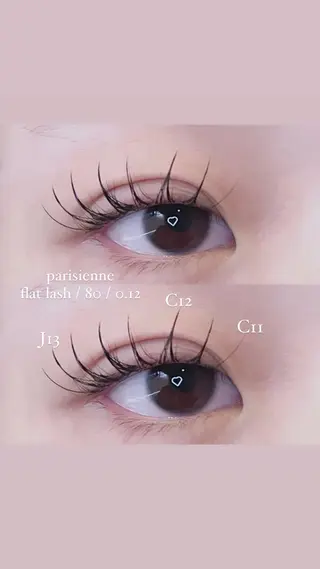 マツエク・マツパ ウエノ ユウイのマツエク・マツパデザイン