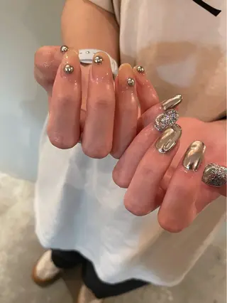 ネイル SALON VILLAGE AOYAMA 2nd.所属・NAKAMURA HARUKAのネイルデザイン