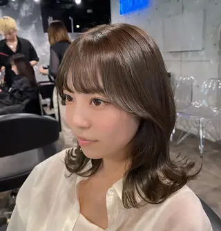 セミロング haire所属・似合わせhair🌷 momoのヘアスタイル