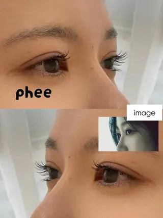 マツエク・マツパ phee フィーのマツエク・マツパデザイン