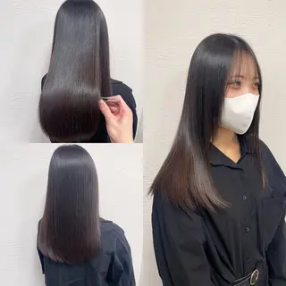 セミロング Ash国立店 池田勇一”のヘアスタイル