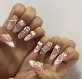 ネイル Lee Nails チップ長さだし専門店のネイルデザイン