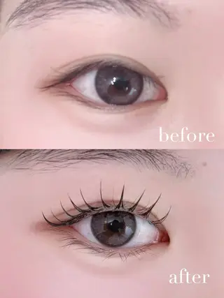 マツエク・マツパ Froom🎀 hinata⋆⭒˚｡のマツエク・マツパデザイン