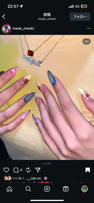 ネイル MIHANA SAKURAのネイルデザイン