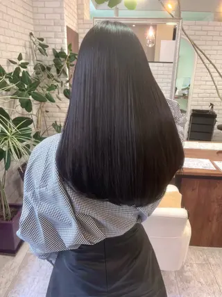 ロング カラー ヘアアレンジ ブリーチなし/ レイヤー🌿runaのヘアスタイル