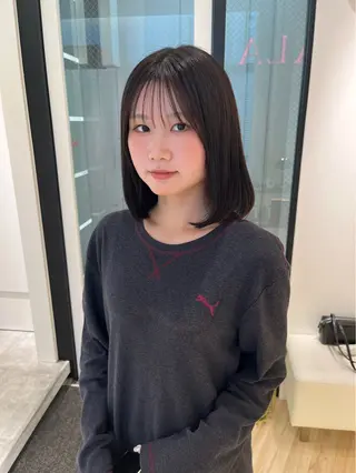 ミディアム カラー ParveMix / 山本 玲南🫧🪽のヘアスタイル