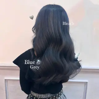 ロング カラー こすが あかり/ 縮毛矯正のヘアスタイル