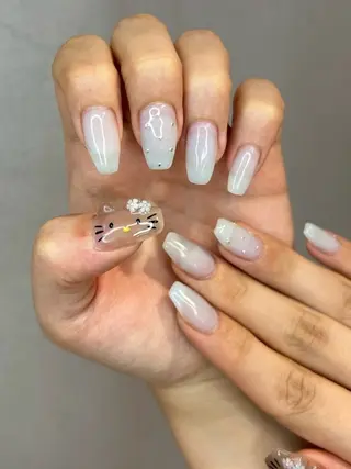 セミロング Nbibi nail salonのネイルデザイン