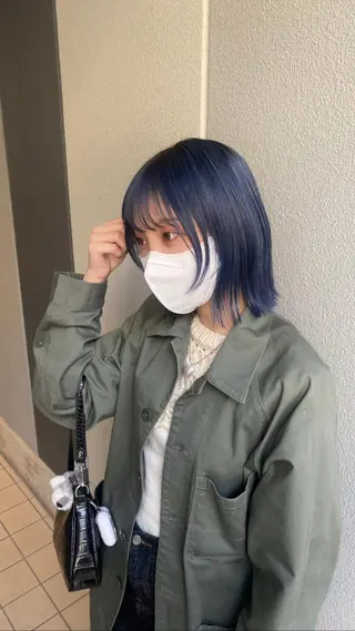 ミディアム ♡FERIA桃山台 サイトウ ユウ♡のヘアスタイル