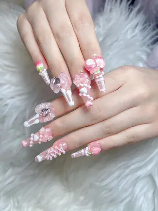 ネイル Lumi Nail 新大久保3‘のネイルデザイン