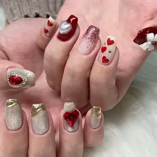 ネイル 🐕‍🦺Yappy 💗A-tanのネイルデザイン