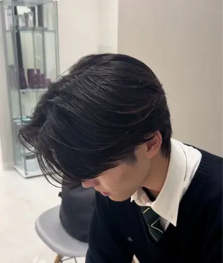 パーマ メンズ ニュアンス/フェザー /ウルフ/伶馬のヘアスタイル