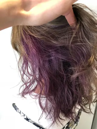 ミディアム カラー 原宿サロン代表 デザインカラー伊藤卓のヘアスタイル