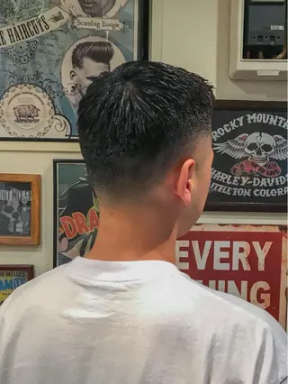 ショート メンズ Groomers Tokyo所属・宮城 風冴のヘアスタイル