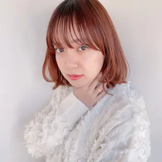 ミディアム ボブ/ミディアム 親しみやすさ/さくらのヘアスタイル