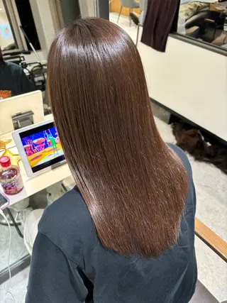 ロング MOMOHA/ 🍑レイヤーカットのヘアスタイル