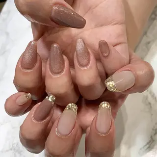 ネイル YUKIMO🍎名駅 /ニュアンスのネイルデザイン