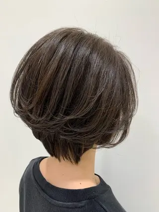 ショート カラー 杉原 悠司のヘアスタイル