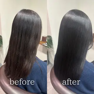 セミロング ROOM所属・髪質改善・縮毛矯正/ 下村陽平のヘアスタイル