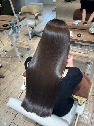 ロング 星 はる菜のヘアスタイル