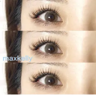 マツエク・マツパ Eyelash 大阪梅田 MAXKELLY【アイラッシュ ウメダ マックスケリー】所属・🦋maxkelly .mizuki🦋のマツエク・マツパデザイン