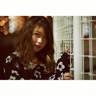 ミディアム カラー パーマ ヘアアレンジ 中野 靖志のヘアスタイル