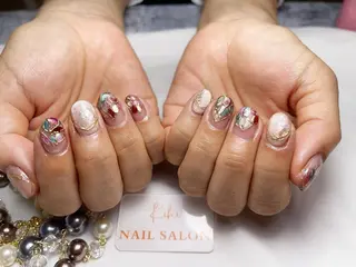 ネイル 💕鈴木ユリ パラジェル/オフ無料のネイルデザイン