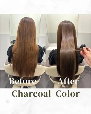 ロング カラー 【レイヤー/韓国風 /髪質改善】RINのヘアスタイル