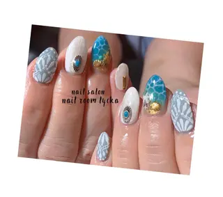 ネイル ﾈｲﾙﾙｰﾑﾘｯｶ 𝐦𝐚𝐲𝐮のネイルデザイン