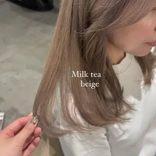 セミロング カラー murai airiのヘアスタイル