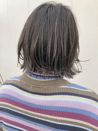 ショート カラー ノグチ ユウキ/ボブのヘアスタイル