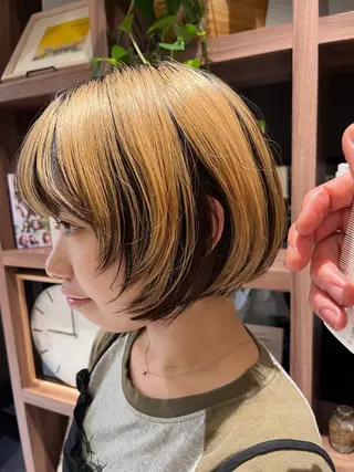 ショート dogstar小林諒 レイヤー/パーマのヘアスタイル