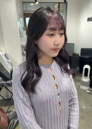 ロング カラー ハイトーン/レイヤー /艶カラー🎀のヘアスタイル