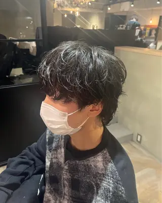 パーマ メンズ ガレリア  名駅オーキッドGビル店所属・名駅／艶髪ストレート ／ヘッドスパ／伴怜奈のヘアスタイル