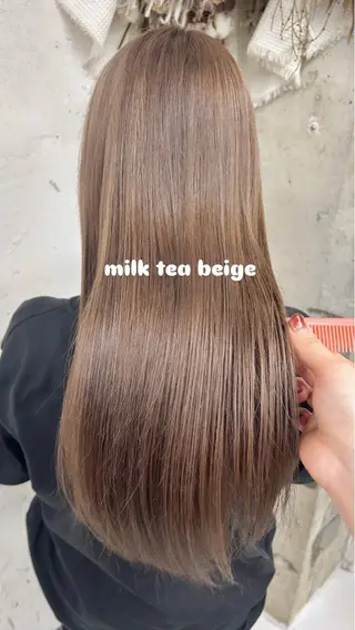 カラー 暖色カラ-ෆ˚顔周り 🎀ོ白岩亜実🎀ོのヘアスタイル