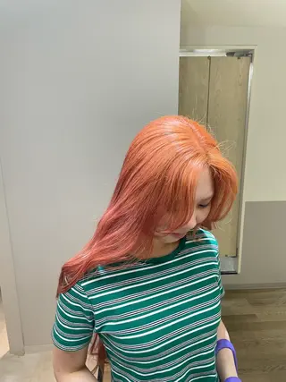 ロング カラー ayano / 透明感・くすみカラーのヘアスタイル