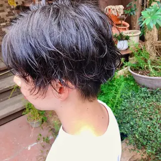 パーマ メンズ enntaku 新宿所属・MASANA 🎱ディレクターのヘアスタイル