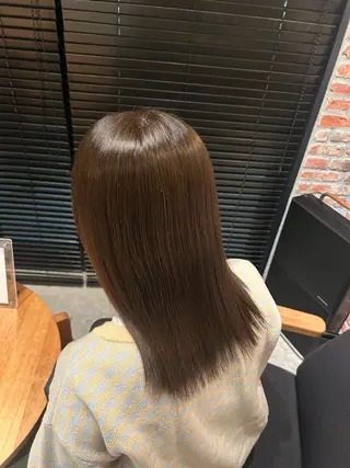 カラー organic＋atelier所属・りお ブリーチ/パーマのヘアスタイル