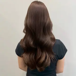 ロング カラー 艶カラー/ブリーチ なし/ASUMI🎀のヘアスタイル