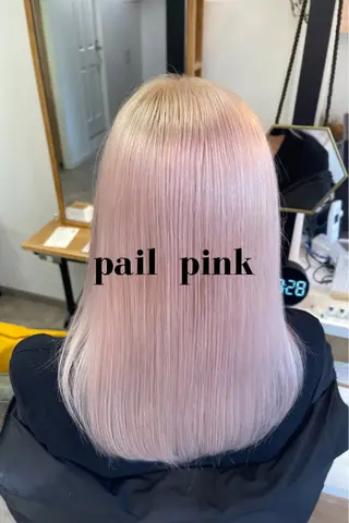 ロング カラー charm《銀座》 ヘアセット/縮毛矯正のヘアスタイル