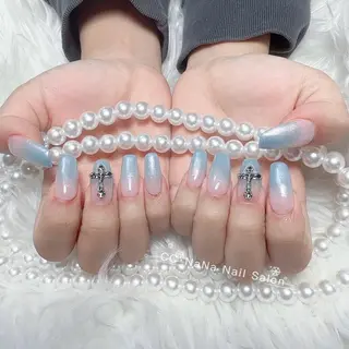 ネイル 💎CC・NaNa 韓国風ネイル🌙Cのネイルデザイン