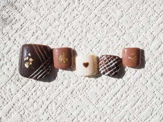 ネイル トップネイリスト Ribbon立川店のネイルデザイン