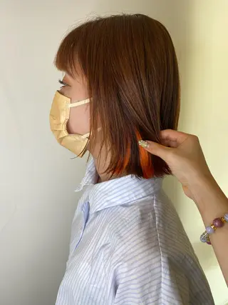 ミディアム プルエク/clana ♡marinのヘアスタイル