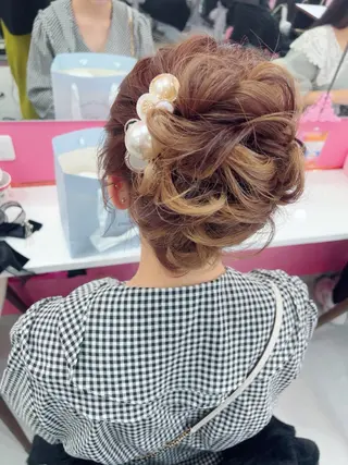 セミロング ヘアアレンジ setsalon Seal（シール）所属・Seal sadaのその他イメージ