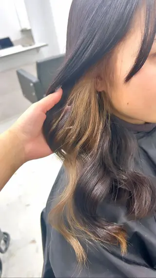 カラー ハイトーン ayane💖のヘアスタイル